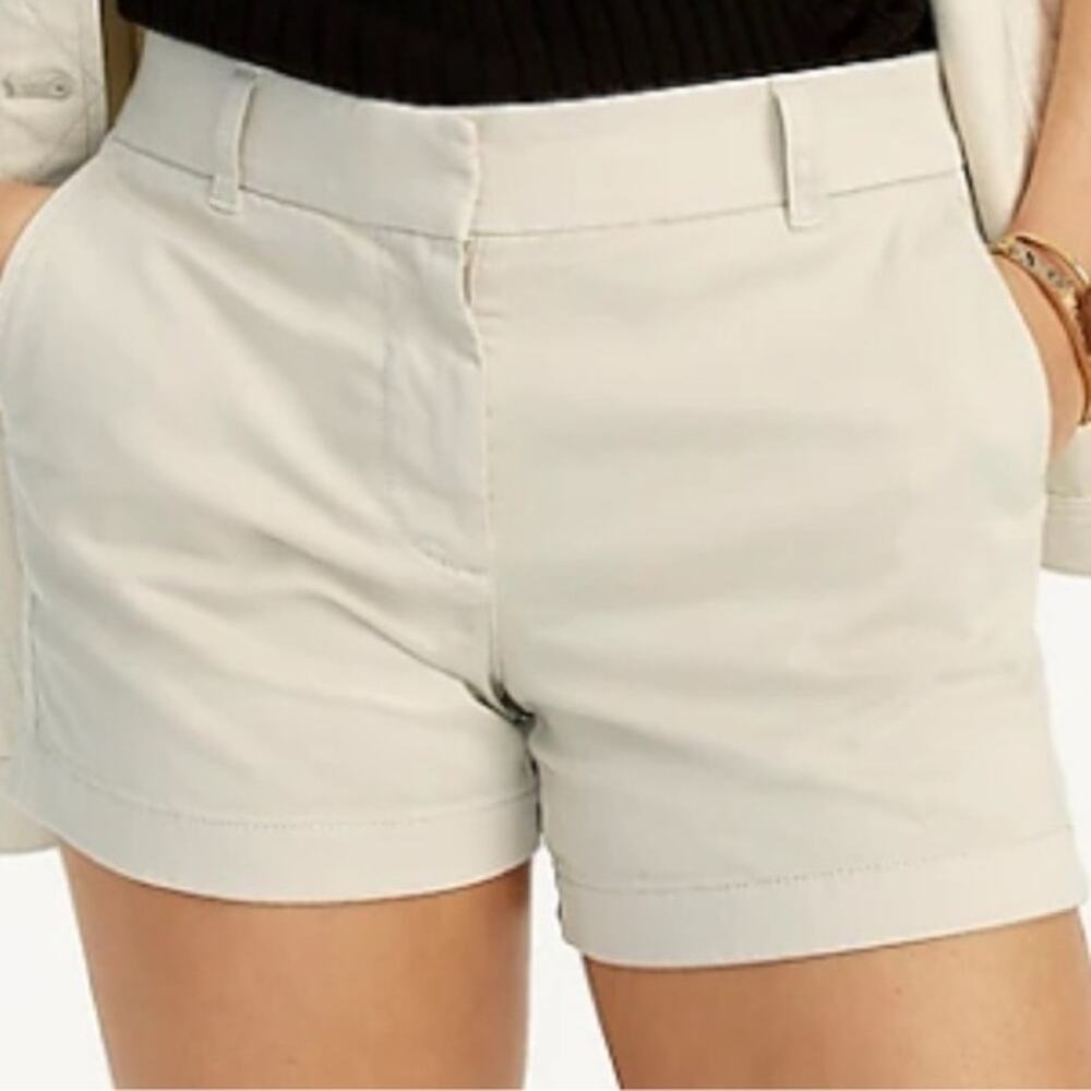 UEC TOMMY HILFIGER KAKHI TAN CHINO COTTON SHORTS SZ 10